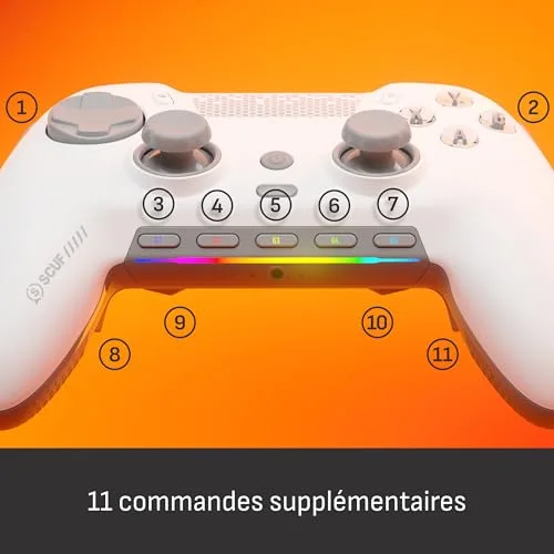 Manette sans fil Corsair SCUF Envision HE V2 PC gaming - vue 4