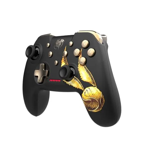 Manette Sans Fil - FREAKS AND GEEKS - Modèle Vif dOr - Noir - 4 gâchettes ergonomiques - Autonomie 6-8h - vue 3