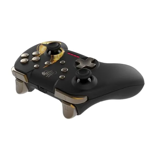 Manette Sans Fil - FREAKS AND GEEKS - Modèle Vif dOr - Noir - 4 gâchettes ergonomiques - Autonomie 6-8h - vue 4