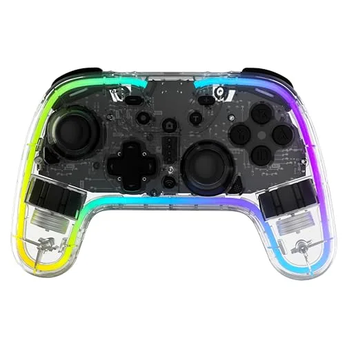 Snakebyte Game Pad S RGB Sans Fil pour Nintendo Switch
