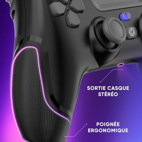 Manette sans fil - ONIVERSE - Revolt - Joysticks Hall Effect - Gyroscope 6 axes - Batterie 1000 mAh - vue 5