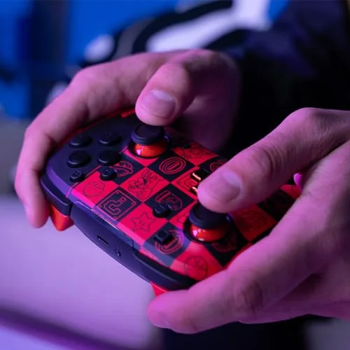 Manette sans fil PDP Rematch Glow phosphorescente - vue 5