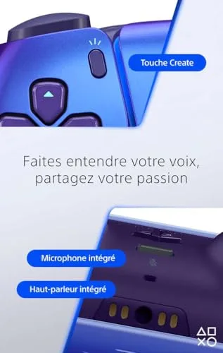 Manette sans fil Sony DualSense Chroma Indigo PS5 - vue 4
