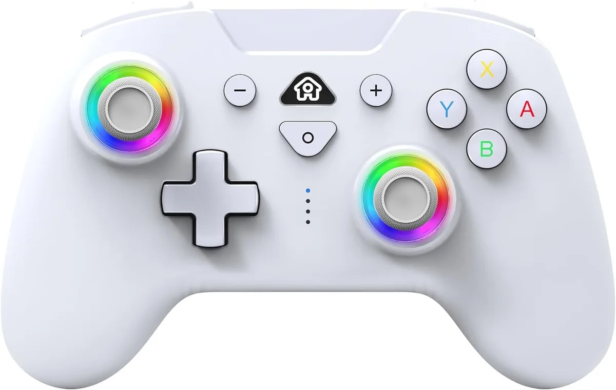 Subsonic Manette sans fil LED Switch/Switch 2 Blanche