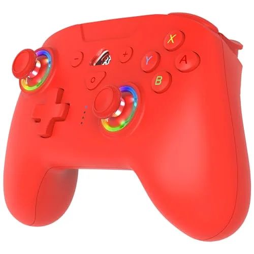Subsonic Manette sans fil SA5633-1 Rouge LED programmables