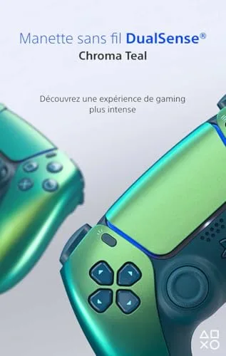 Manette Sony DualSense Chroma Teal PS5 - vue 2