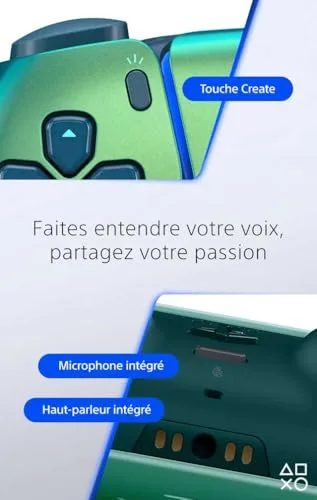 Manette Sony DualSense Chroma Teal PS5 - vue 4