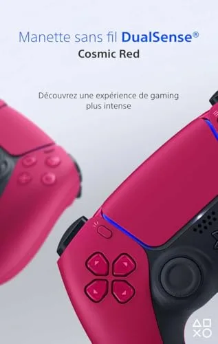 Manette Sony DualSense Cosmic Red PS5 - vue 2