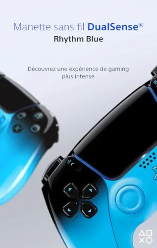 Manette Sony DualSense HyperPop Rhythm Blue PS5 - vue 2