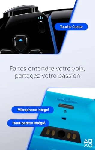 Manette Sony DualSense HyperPop Rhythm Blue PS5 - vue 5