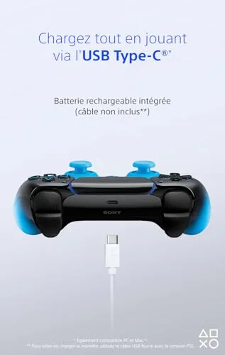 Manette Sony DualSense HyperPop Rhythm Blue PS5 - vue 6