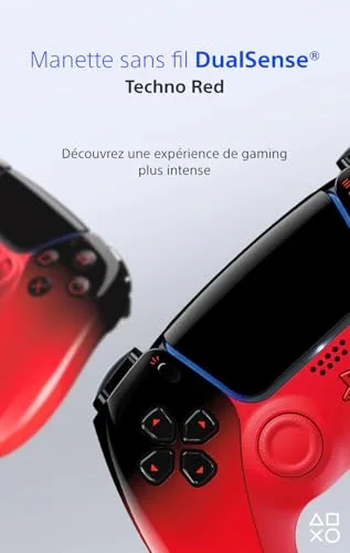 Manette Sony DualSense HyperPop Techno Red PS5 - vue 2