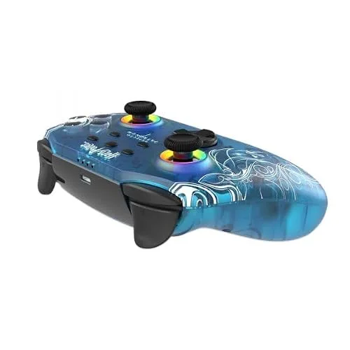 Manette Switch 1&2 - PC Patronus Sans fil RGB Translucide - vue 4