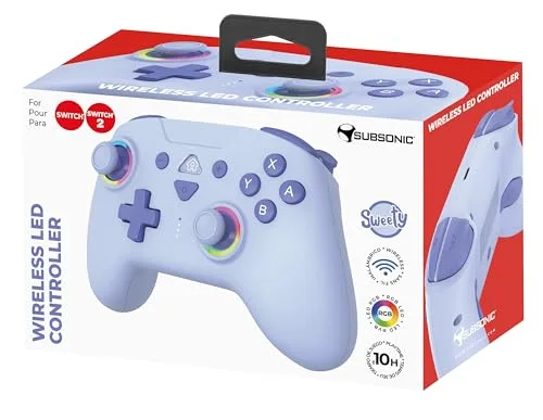 Manette - Switch 2 - Sans fil - LED RGB - Switch OLED - Switch - vue 8