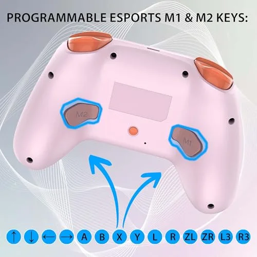 Manette - Switch 2 - Sans fil - LED RGB - Switch OLED - Switch - vue 2