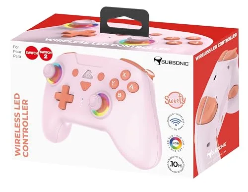 Manette - Switch 2 - Sans fil - LED RGB - Switch OLED - Switch - vue 9