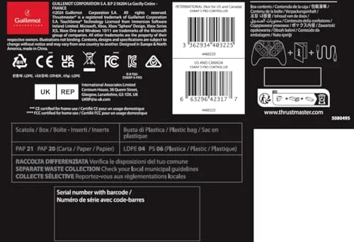 Manette Thrustmaster ESWAP S PRO Xbox/PC - vue 9