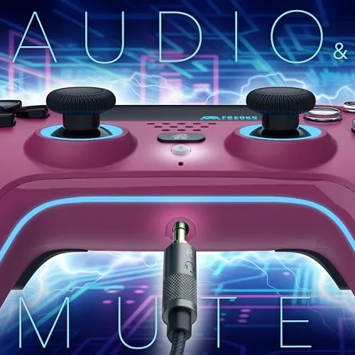 Manette Trade Invaders Cherry Red PS5 Bluetooth LED - vue 7