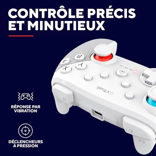 Manette Trust GXT 1246W MUTA Switch Blanche - vue 5