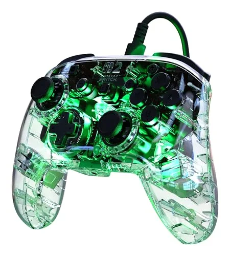 Manette Turtle Beach Afterglow Switch 2 RGB Filaire Transparente - vue 7