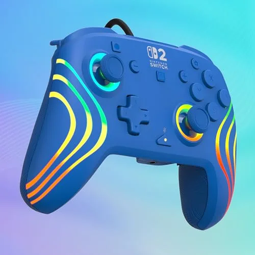 Manette Turtle Beach Afterglow Wave RGB filaire Switch 2 - vue 9