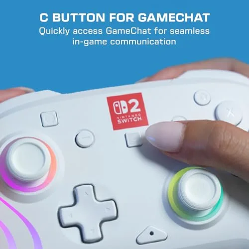 Manette Turtle Beach Afterglow Wave Wireless White RGB - vue 5