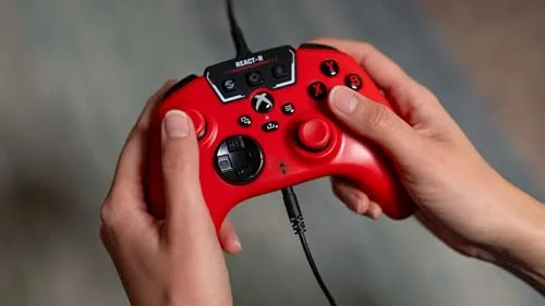 Manette Turtle Beach React-R Rouge Filaire - vue 2
