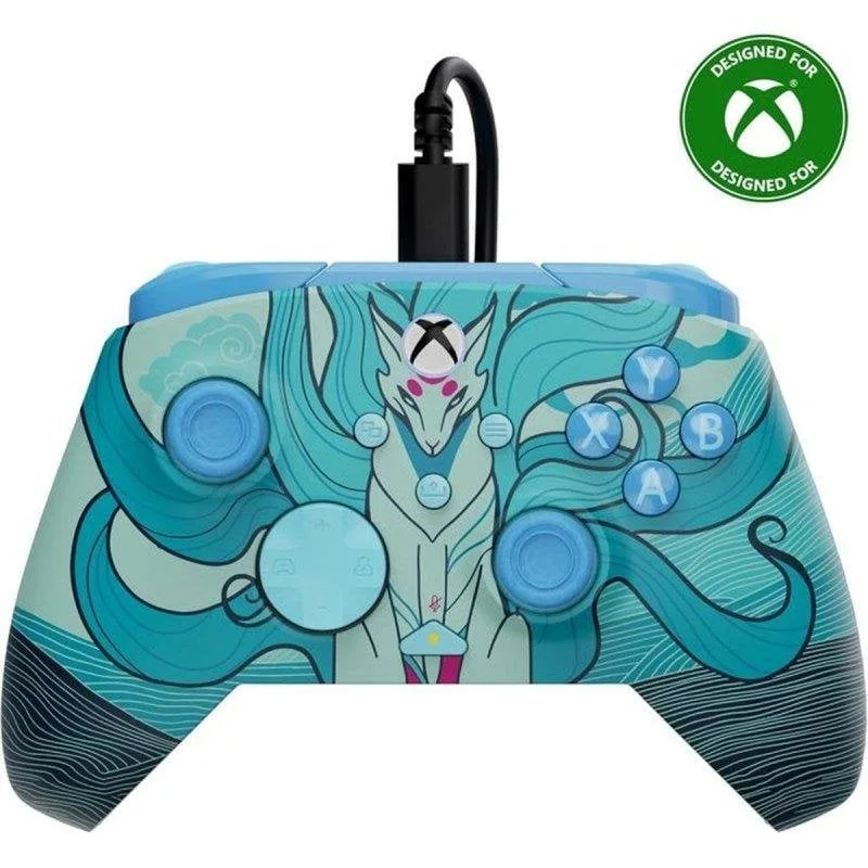 Manette Turtle Beach Rematch Advanced Blue Kitsune Xbox et PC filaire