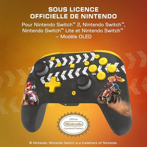 Manette Turtle Beach Rematch RGB Mario Kart World Switch 2 - vue 5