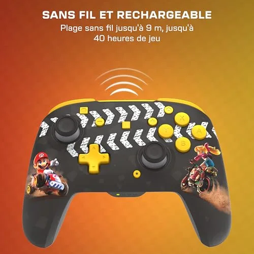 Manette Turtle Beach Rematch RGB Mario Kart World Switch 2 - vue 9