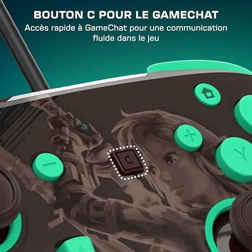 Manette Turtle Beach Rematch Zelda Switch 2 - vue 8
