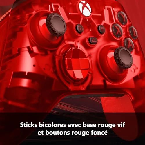Manette Xbox Pulse Cipher Rouge - vue 4