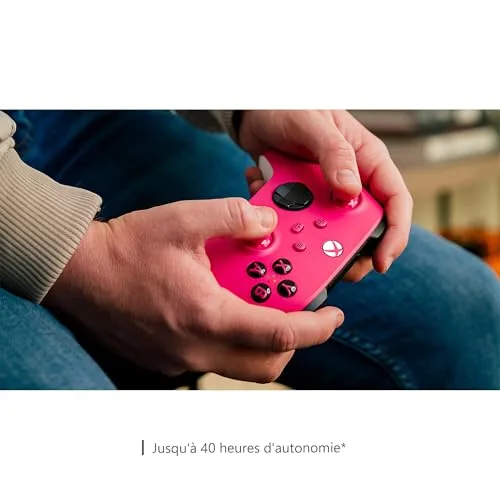 Manette Xbox Wireless Controller Microsoft Blanc Rose - vue 6