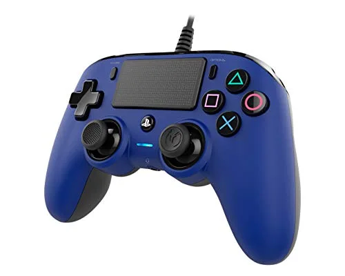 Nacon Compact Controller Wired PS4/PC Bleu - vue 5