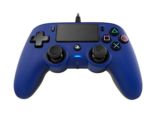 Nacon Compact Controller Wired PS4/PC Bleu - vue 6