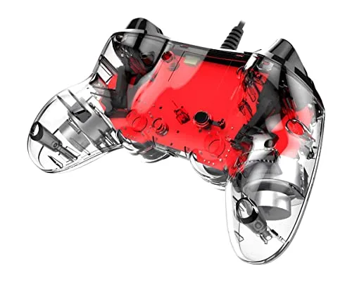 Nacon Compact Controller Wired PS4/PC Rouge Éclairé - vue 3