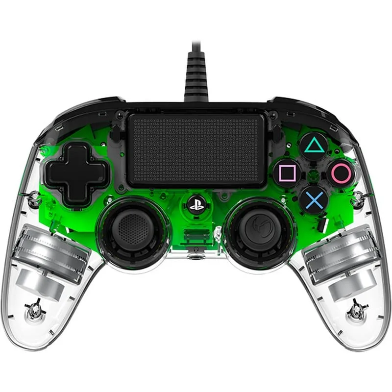 Nacon Compact Controller Wired PS4/PC Vert Éclairé