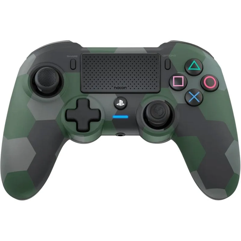 Nacon Manette sans fil asymétrique PS4 Camouflage vert