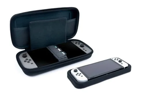 Nacon Pochette de transport rigide – Compatible Nintendo Switch 2 OLED & Lite Coloris noir - vue 2