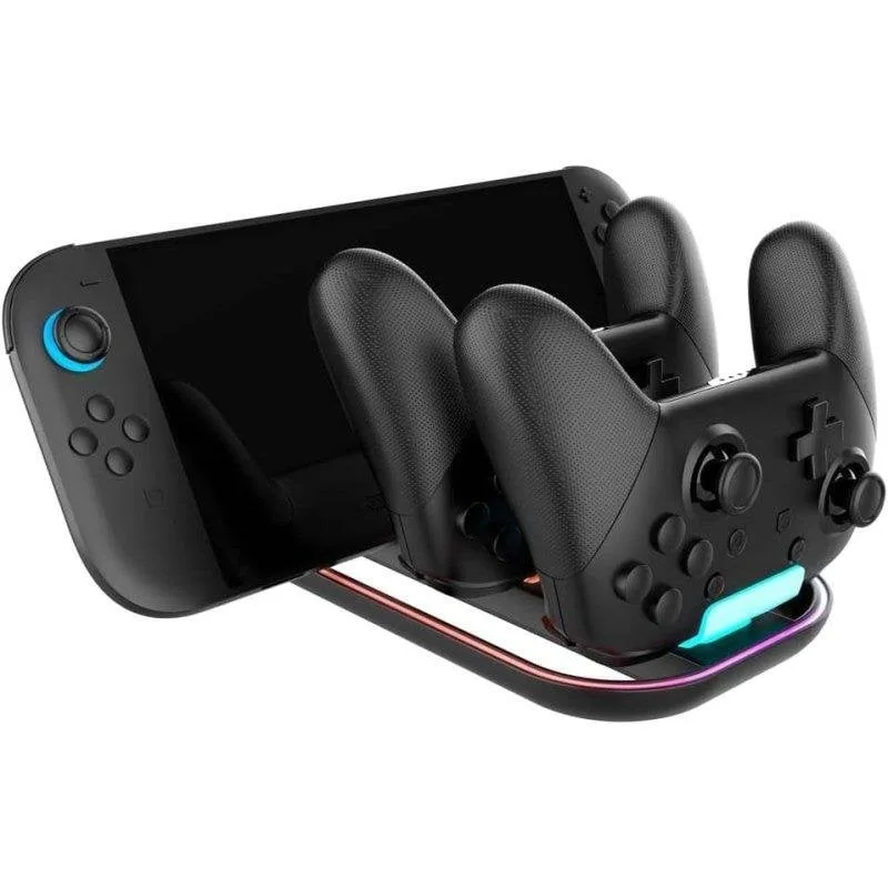 Nacon Station de Charge pour Nintendo Switch et 2 Manettes Pro