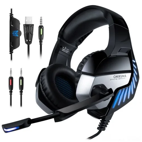 ONIKUMA K5 Pro Casque Gaming PS4 Xbox