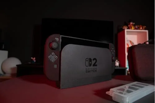 Pack d’accessoires gaming - KONIX - Nintendo Switch 2 - Housse - 4 appuie-pouces - Verre trempé - Boîtier 9 jeux - vue 5