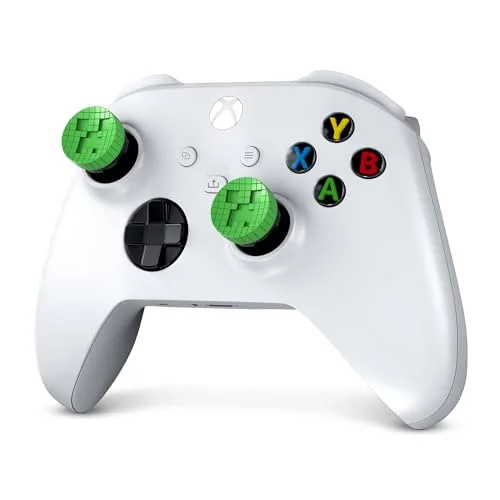 Pack de 2 Minecraft Performance Thumbsticks - STEELSERIES - KontrolFreek - Creeper Edtion - Manettes Xbox Series&Xbox - vue 5