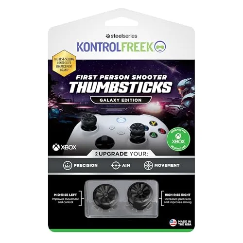 Pack de 2 Thumbsticks FPS Galaxy - STEELSERIES - KontrolFreek - Pour manettes Xbox - Noir - vue 6