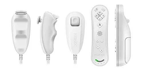 Pack Manettes Blanches Konix Wii - Wii U - vue 2