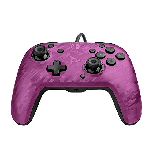 PDP Afterglow Deluxe+ Audio Filaire Violet Switch