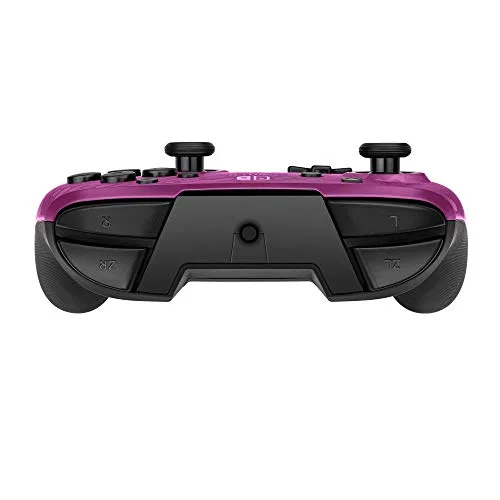 PDP Afterglow Manette Filaire Camouflage Violet Pour Nintendo Switch - Licence Officielle - Port Jack Audio - vue 7