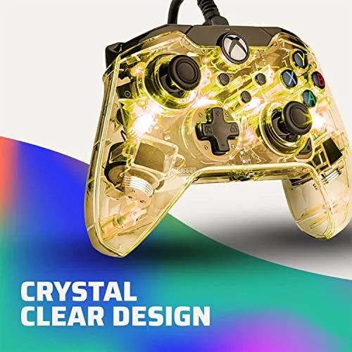 PDP Afterglow Noir Bleu Transparent USB Manette Xbox - vue 2
