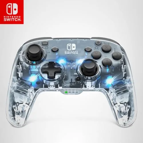 PDP Afterglow Noir Transparent Manette Switch - vue 8