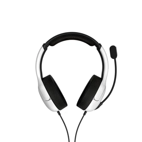 PDP - Casque gaming filaire LVL40 pour PS4 et PS5 - Blanc - vue 8